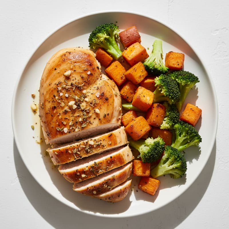 Garlic Herb Roasted Chicken Breast