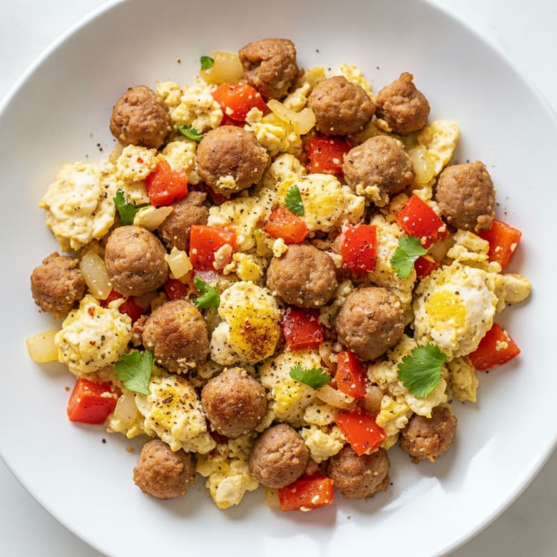 Breakfast Sausage and Egg Skillet