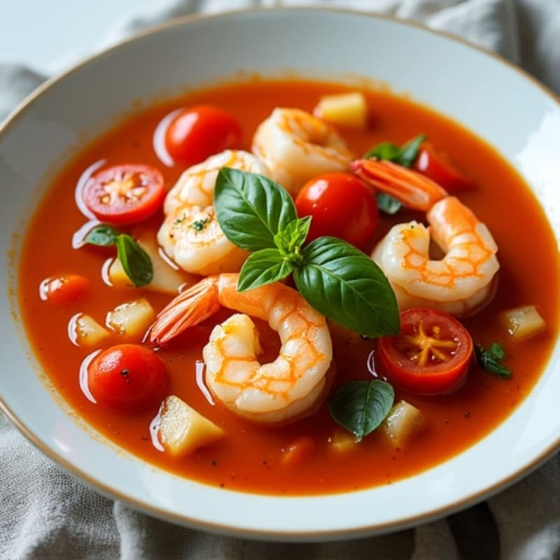 Hearty Seafood Tomato Herb Stew
