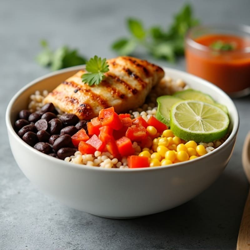 Hearty Black Bean Burrito Bowl