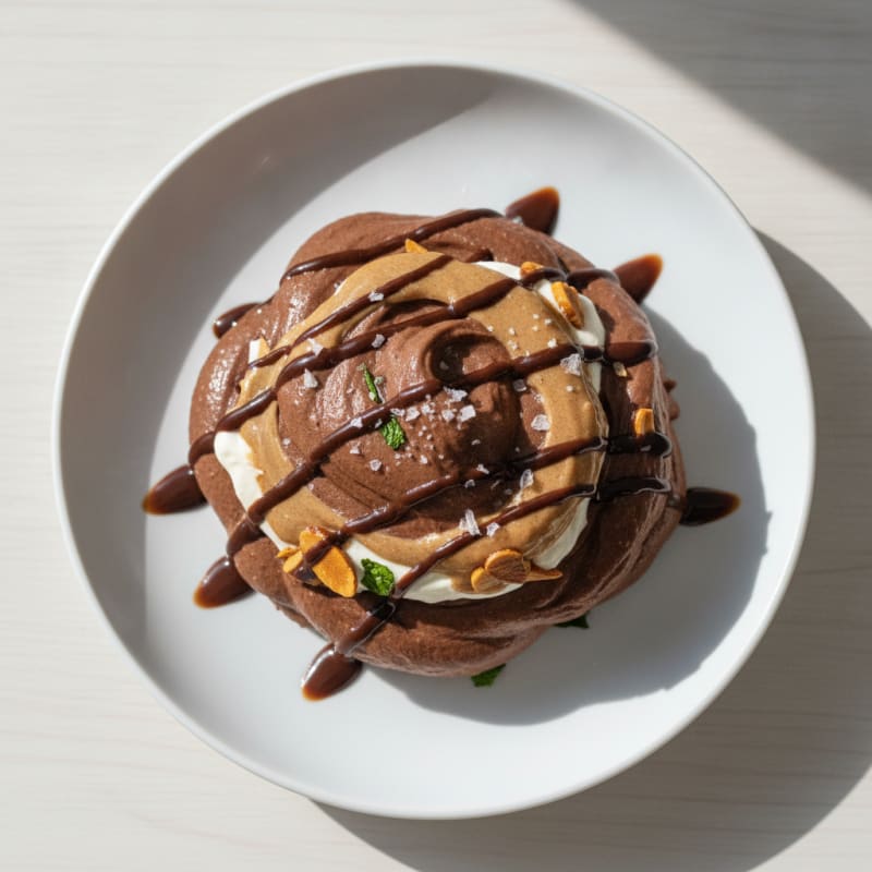 Greek Yogurt Chocolate Protein Mousse