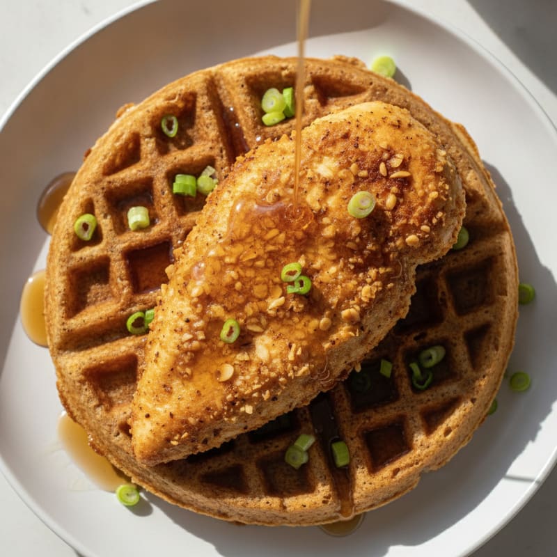 Golden Chicken & Waffles