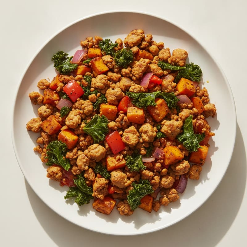 Turkey and Sweet Potato Hash