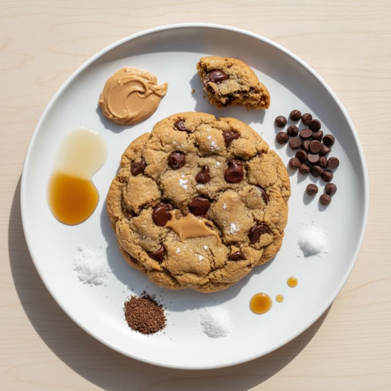 Chewy Protein Chocolate Chip Cookie