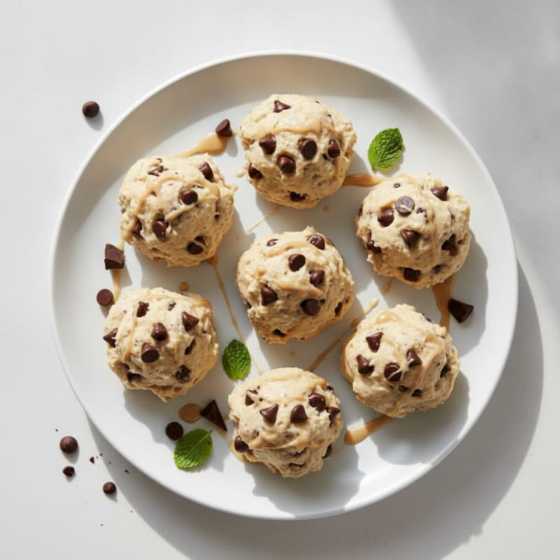 No-Bake Chocolate Chip Cookie Dough Bites