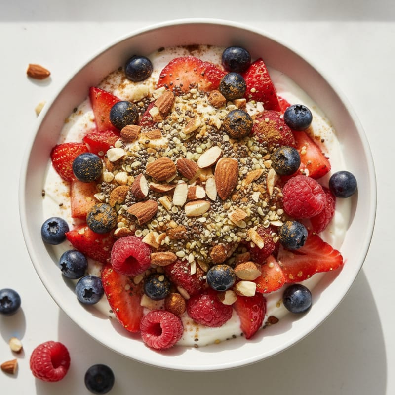 Hearty Berry Yogurt Parfait