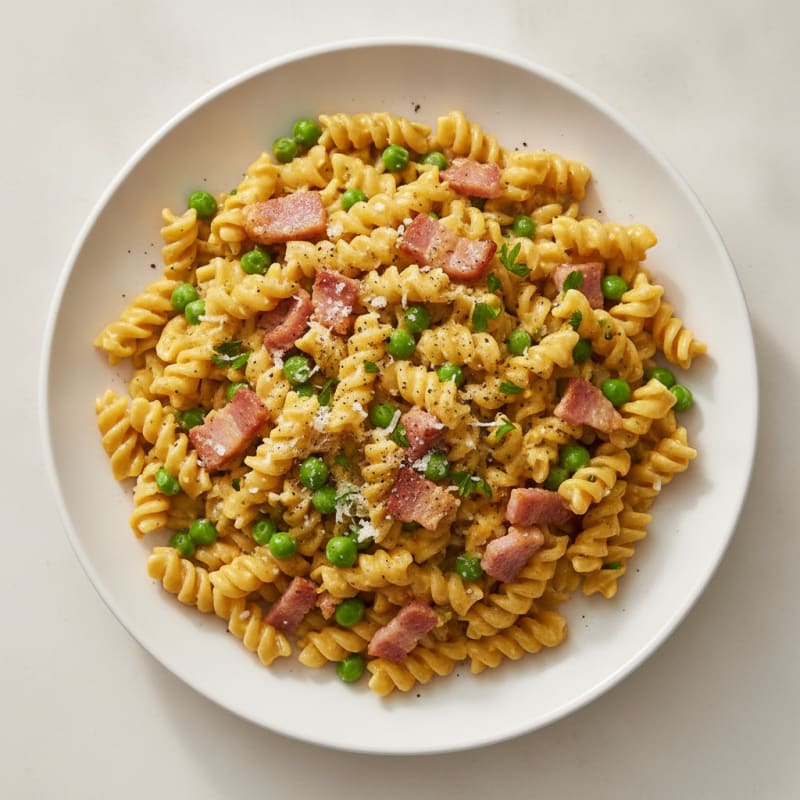 Classic Pancetta Carbonara with Egg Yolk Sauce