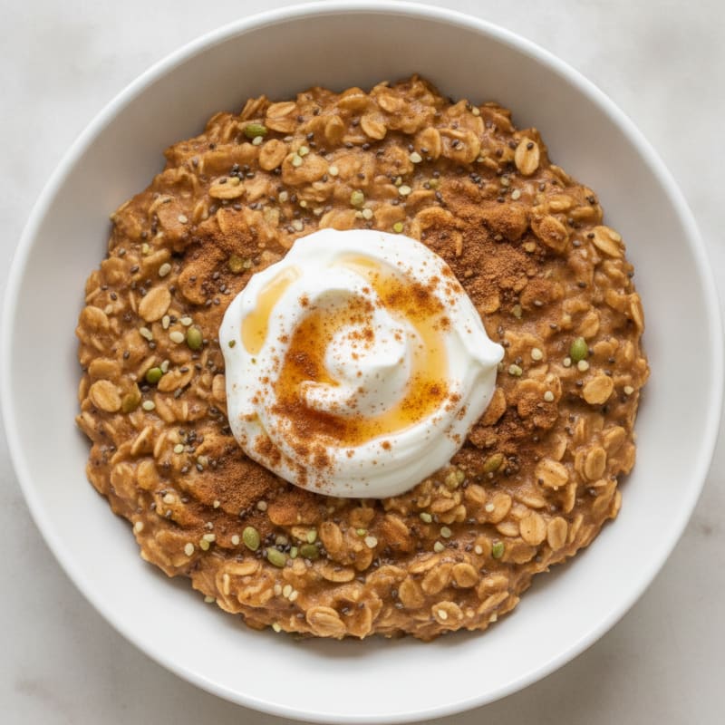 Chai Spiced Overnight Oats