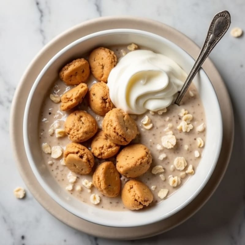 Creamy Cookie Dough Protein Oats