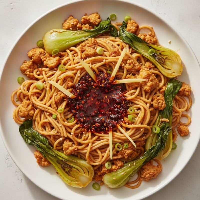 Sichuan Dan Dan Noodles with Chili Oil