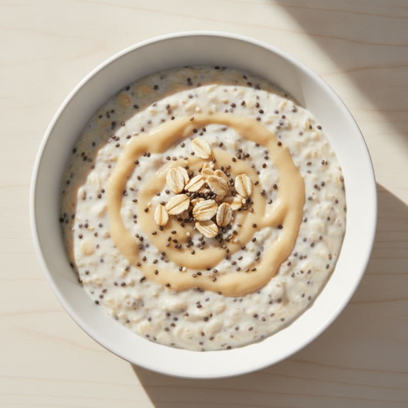 High-Protein Vanilla Bean Overnight Oats