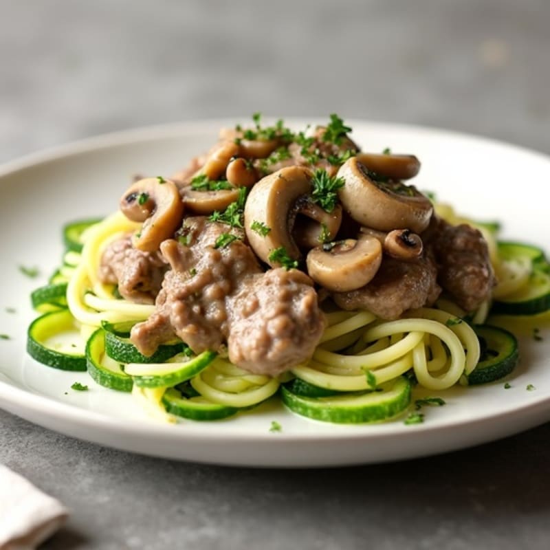 Lean Beef Creamy Mushroom Stroganoff