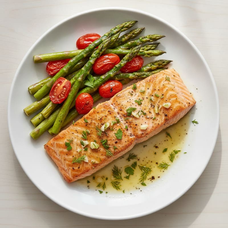 Lemon Herb Grilled Salmon