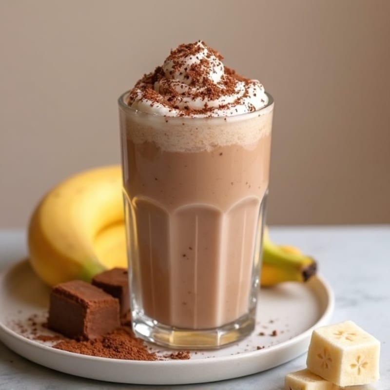 Creamy Brownie Batter Protein Smoothie