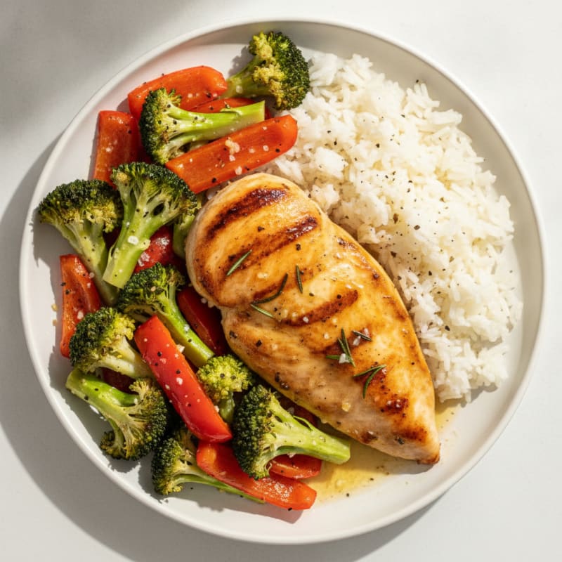 Lemon Herb Chicken with Roasted Vegetables
