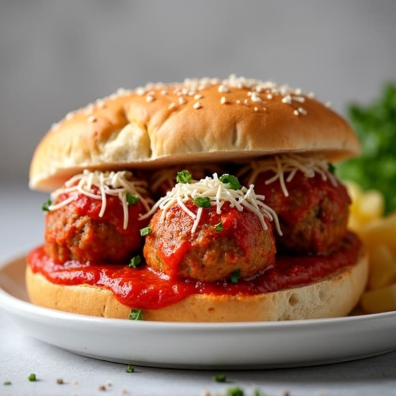 Lean Turkey Meatball Marinara Sub