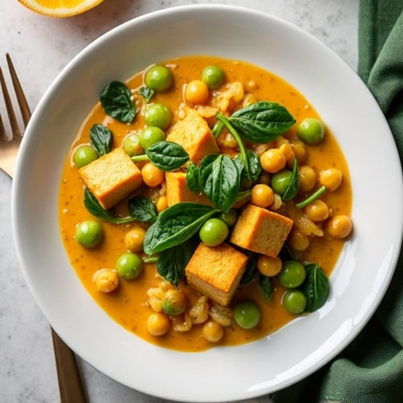 Creamy Chickpea Coconut Curry