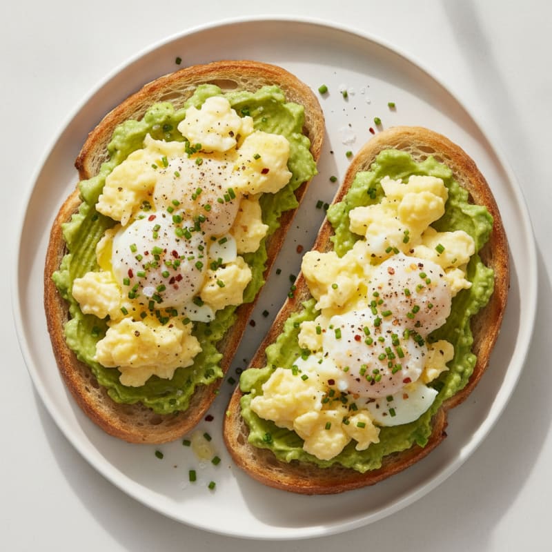 Protein-Packed Avocado Sourdough Toast