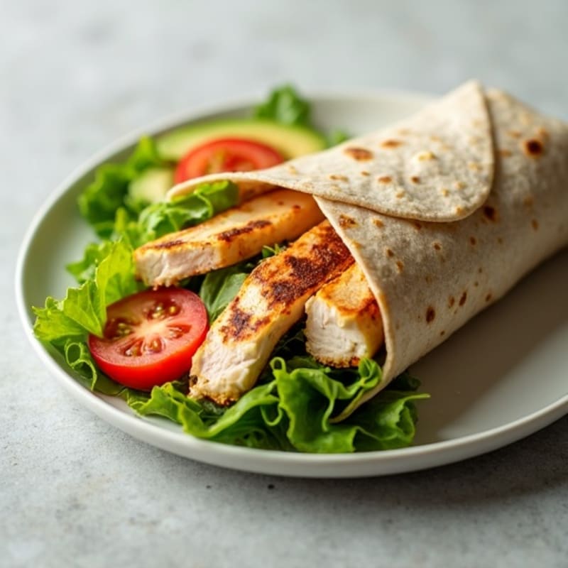 Fresh Grilled Chicken Wrap