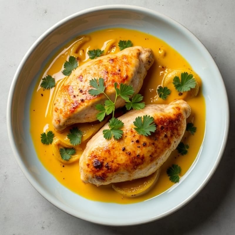 Creamy Coconut Butter Chicken with Aromatic Spices