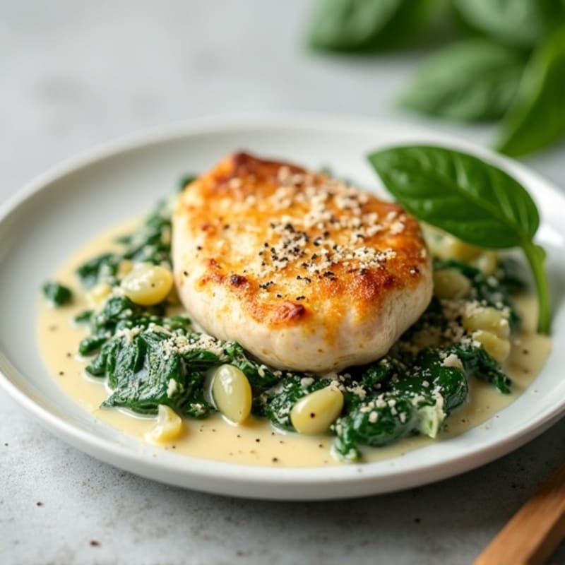 Creamy Spinach and Artichoke Chicken Bake