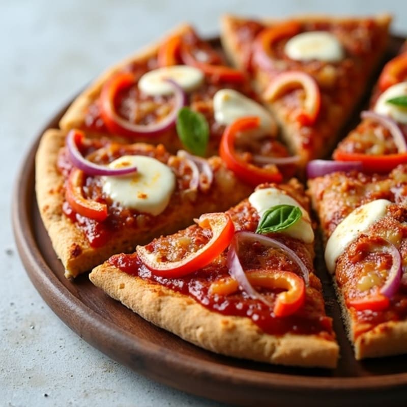 High-Protein BBQ Chicken Pizza