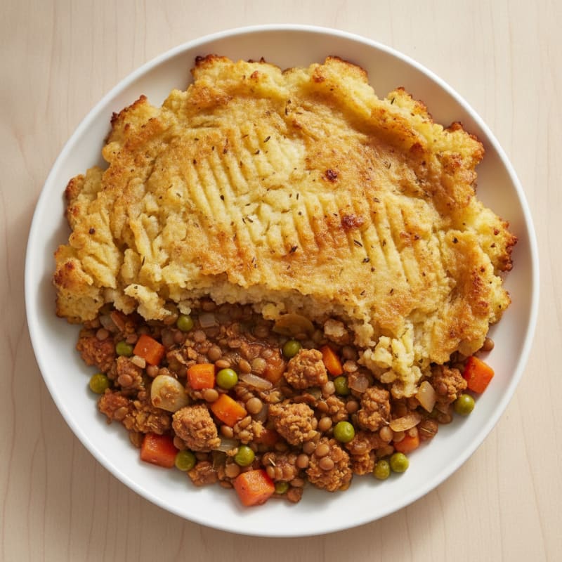 Hearty Lentil and Vegetable Shepherd's Pie