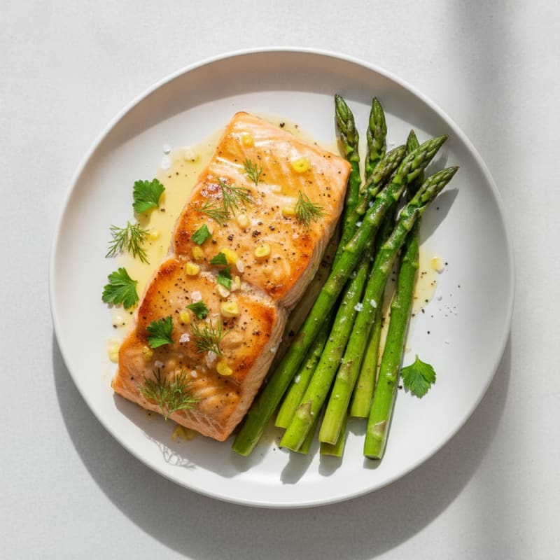 Lemon Herb Grilled Salmon