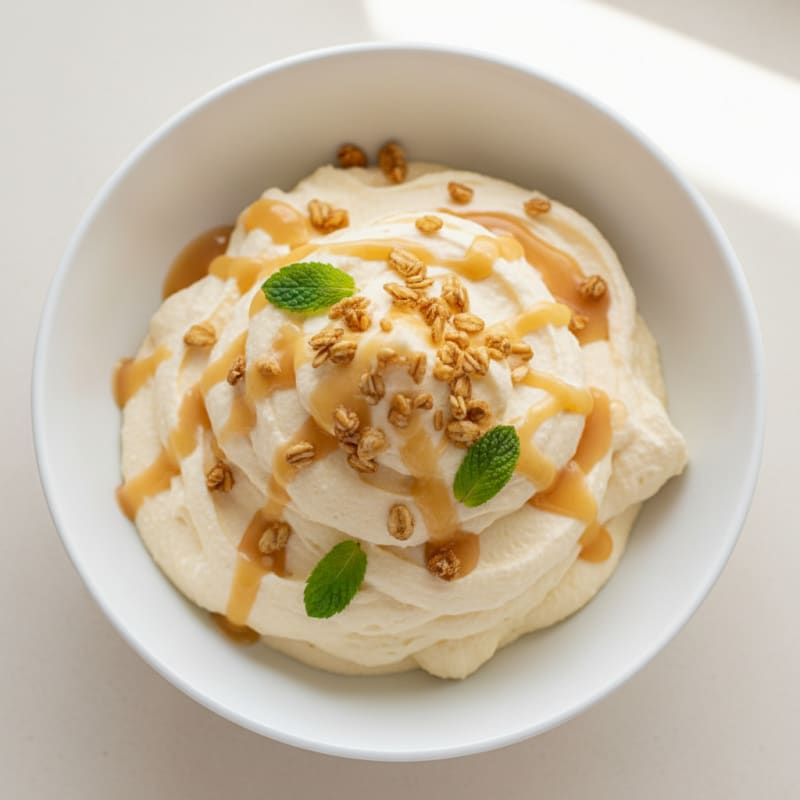 Silky Vanilla Protein Yogurt