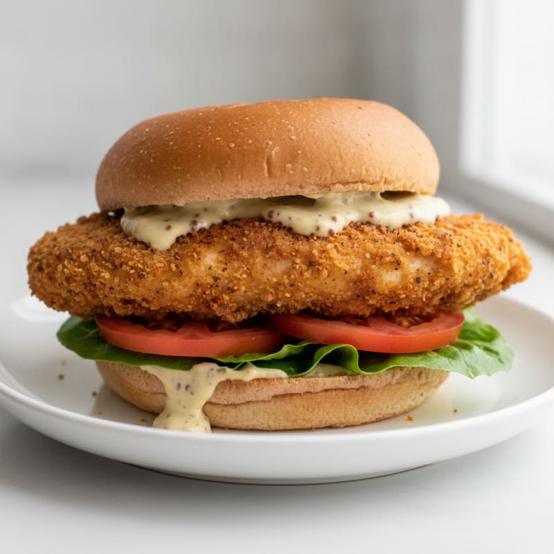 Crispy Buttermilk Fried Chicken Sandwich