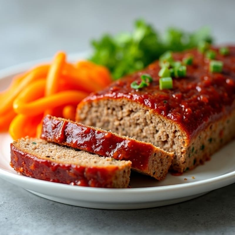 Lean BBQ Bacon Meatloaf