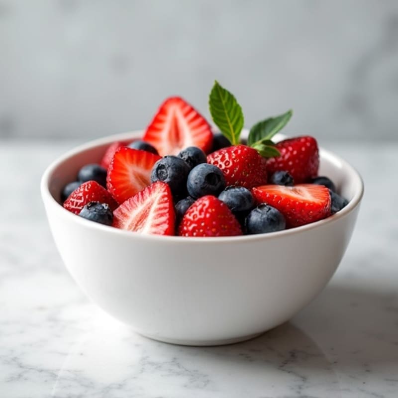 Creamy Berry Greek Yogurt Bowl