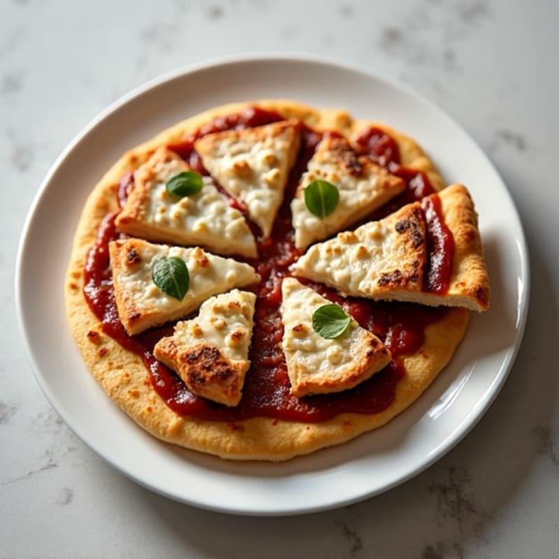 Crispy BBQ Chicken Flatbread Pizza