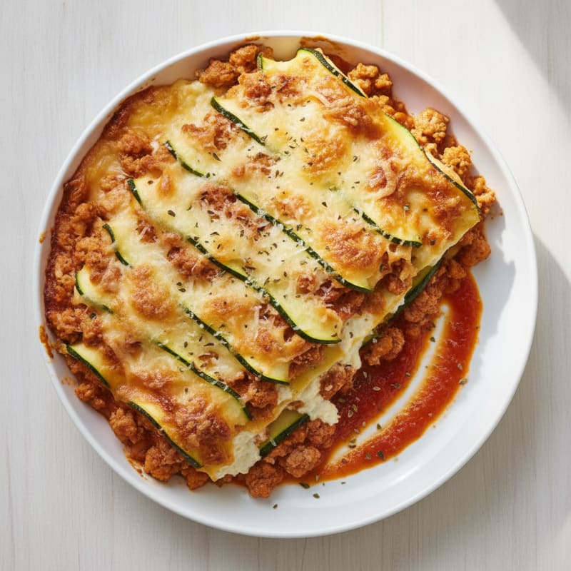 Zucchini and Ricotta Lasagna Bake