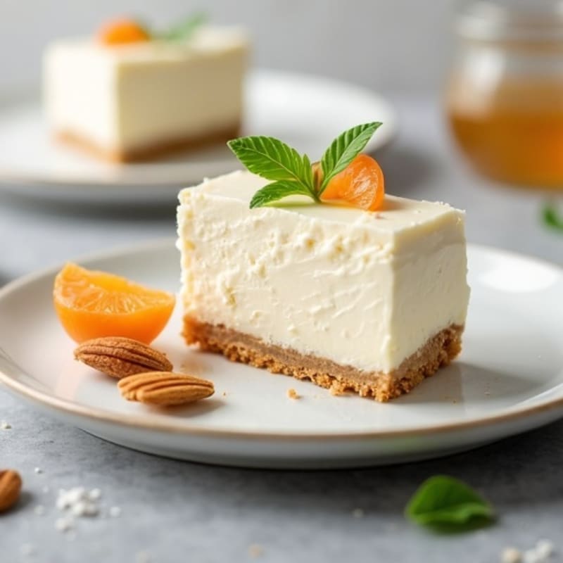 Creamy Greek Yogurt Protein Cheesecake