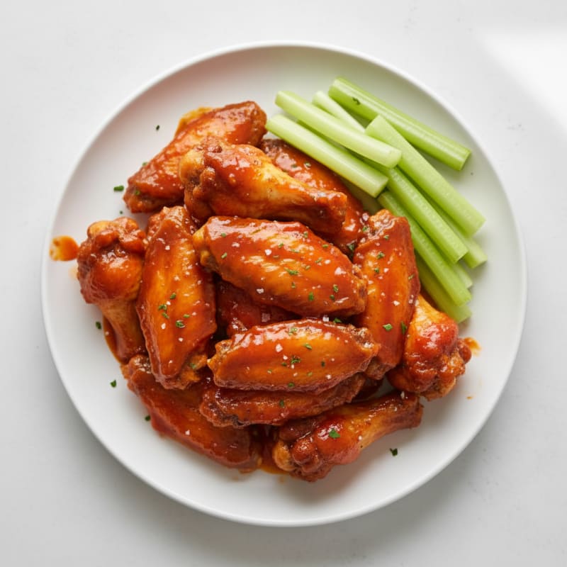 Sweet Heat BBQ Chicken Wings