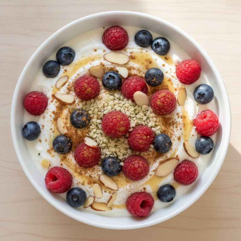 Berry Protein Yogurt Parfait
