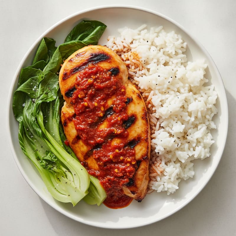Grilled Chicken with Sambal Sauce