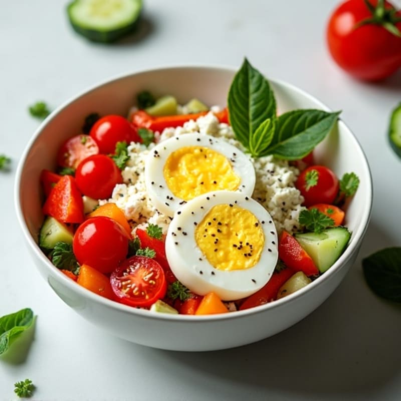 Protein-Packed Savory Cottage Cheese Bowl