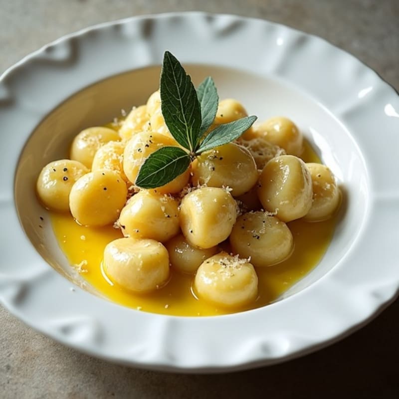 Herb-Roasted Ricotta Gnocchi with Sage Brown Butter