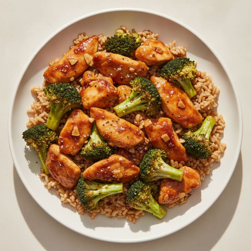 Teriyaki Chicken and Broccoli Stir-Fry