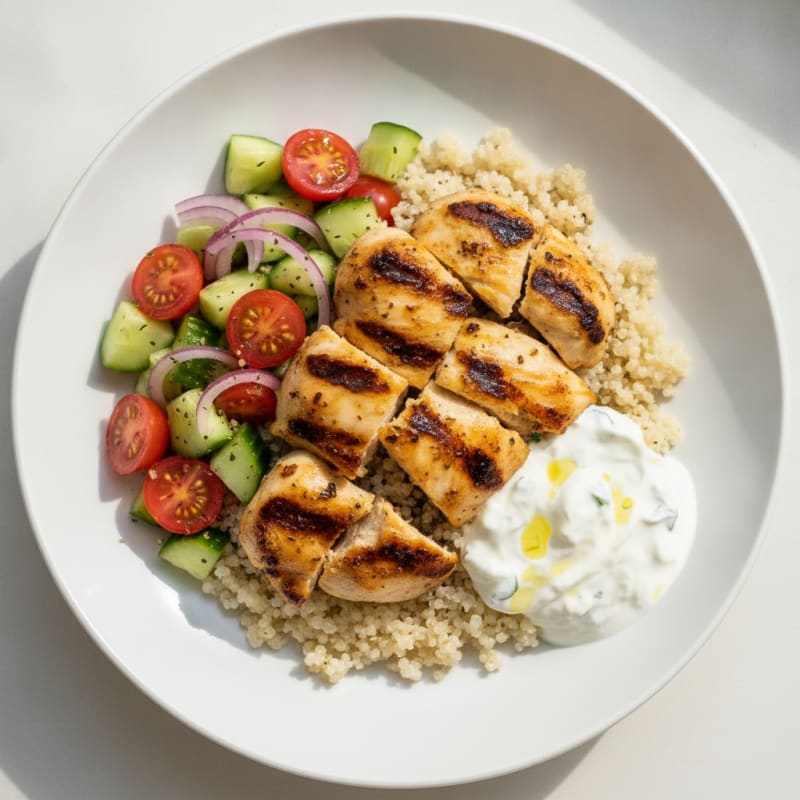 Fenway Greek Grill Bowl