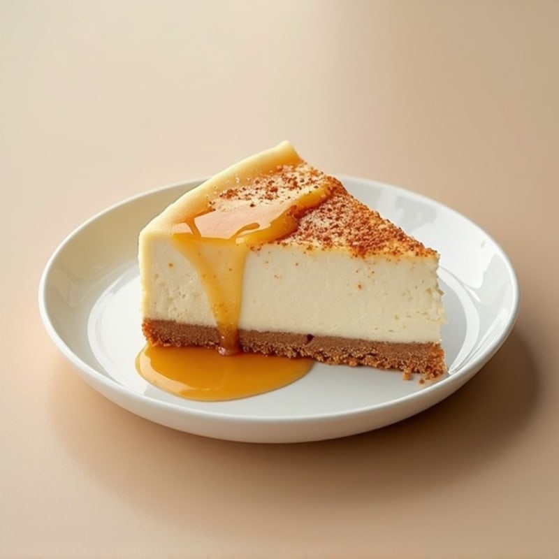 Protein-Packed Vanilla-Cinnamon Greek Yogurt Cheesecake