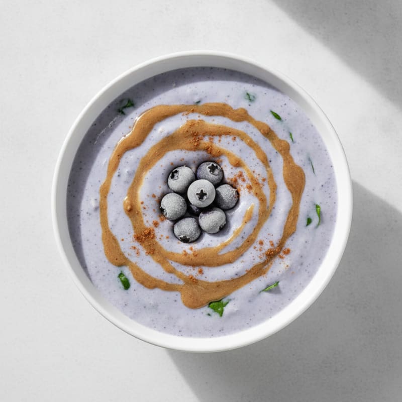Blueberry Almond Breakfast Smoothie