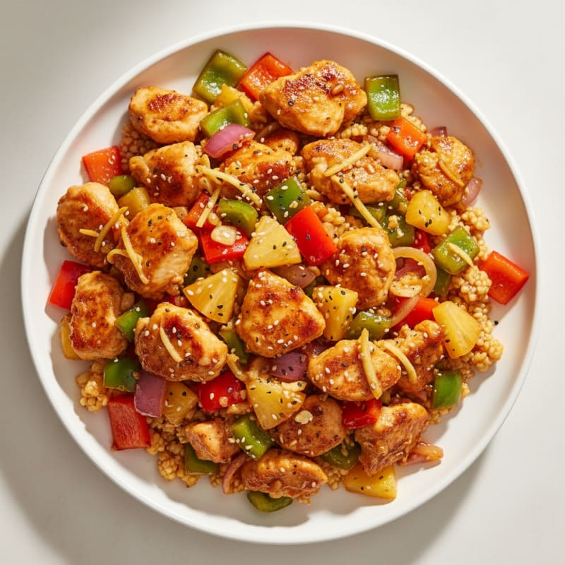 Sweet and Sour Chicken Stir-Fry