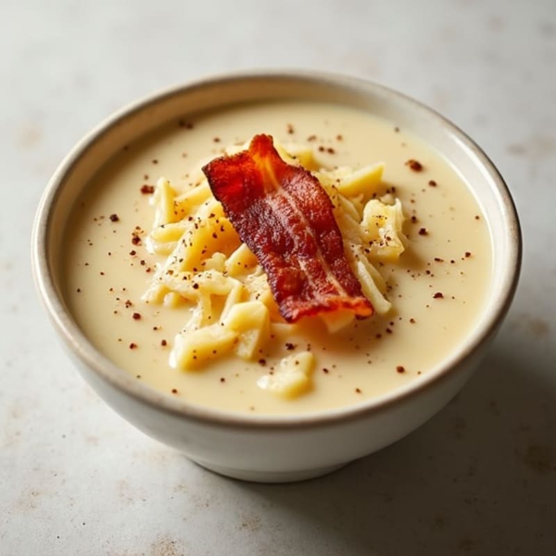 Hearty Creamy Baked Potato Soup