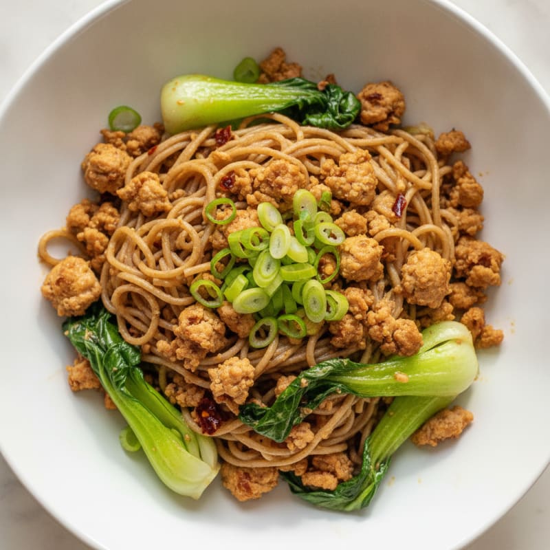 Sichuan Dan Dan Noodles with Chili Oil