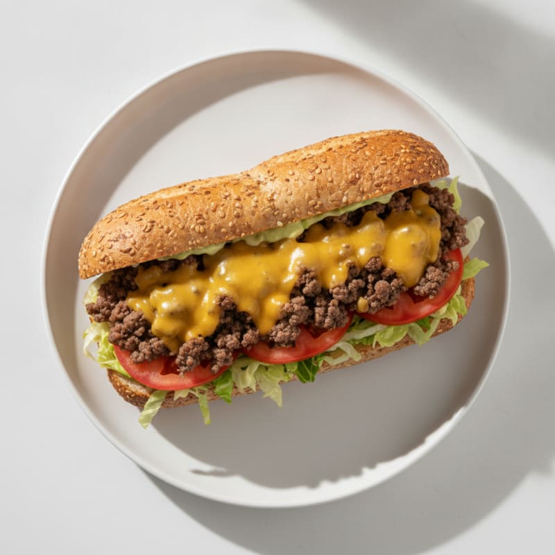 Classic Chopped Cheese Sandwich
