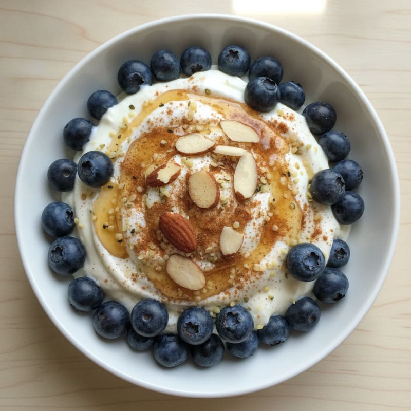 Blueberry Greek Yogurt Parfait