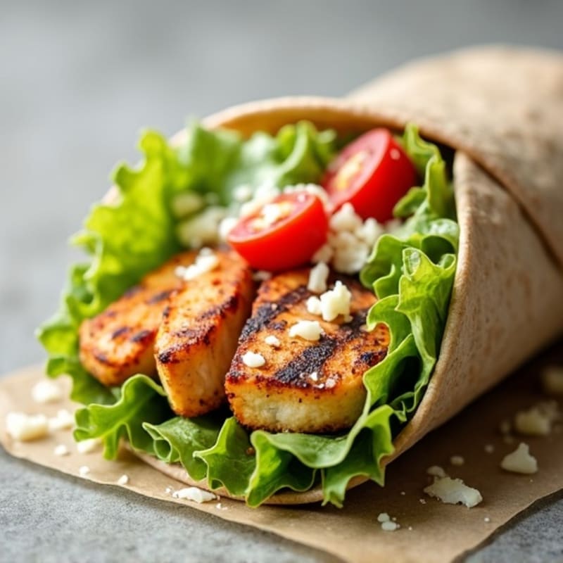 Grilled Chicken Caesar Wrap